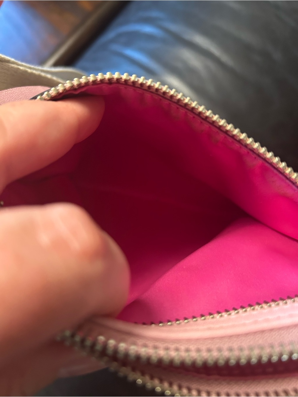 Coach Poppy Pink Signature Crossbody Bag - Picture 11 of 11